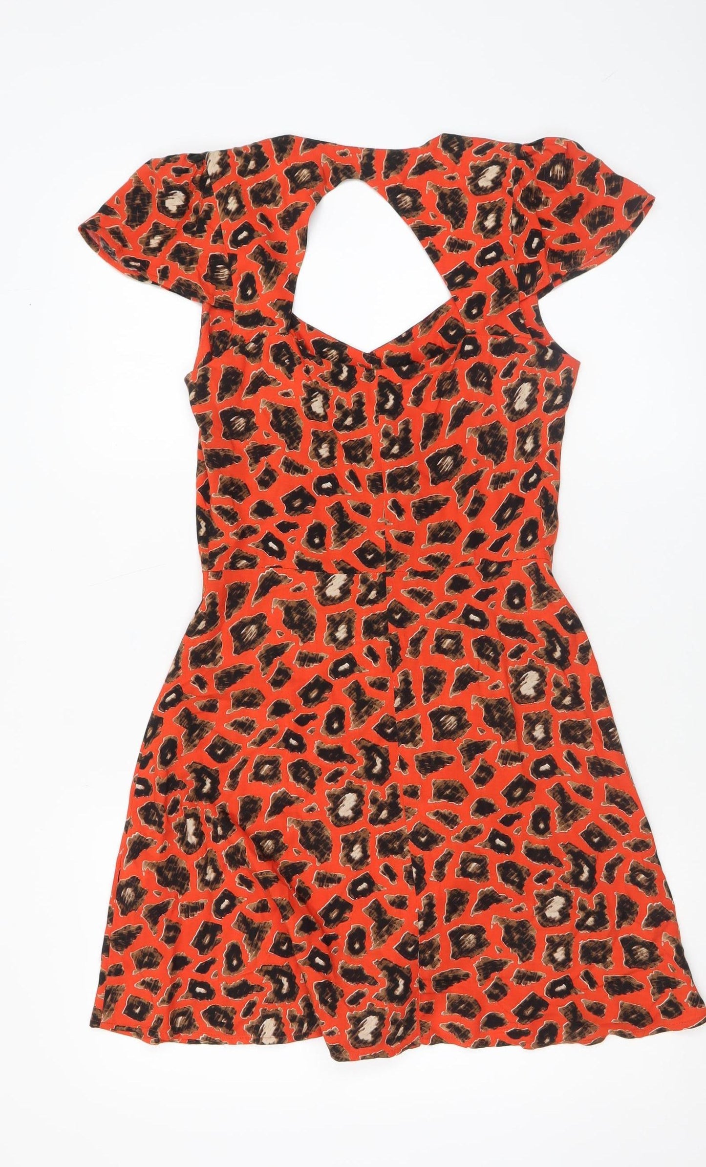Womens UK Size 8 Topshop A-Line Dress