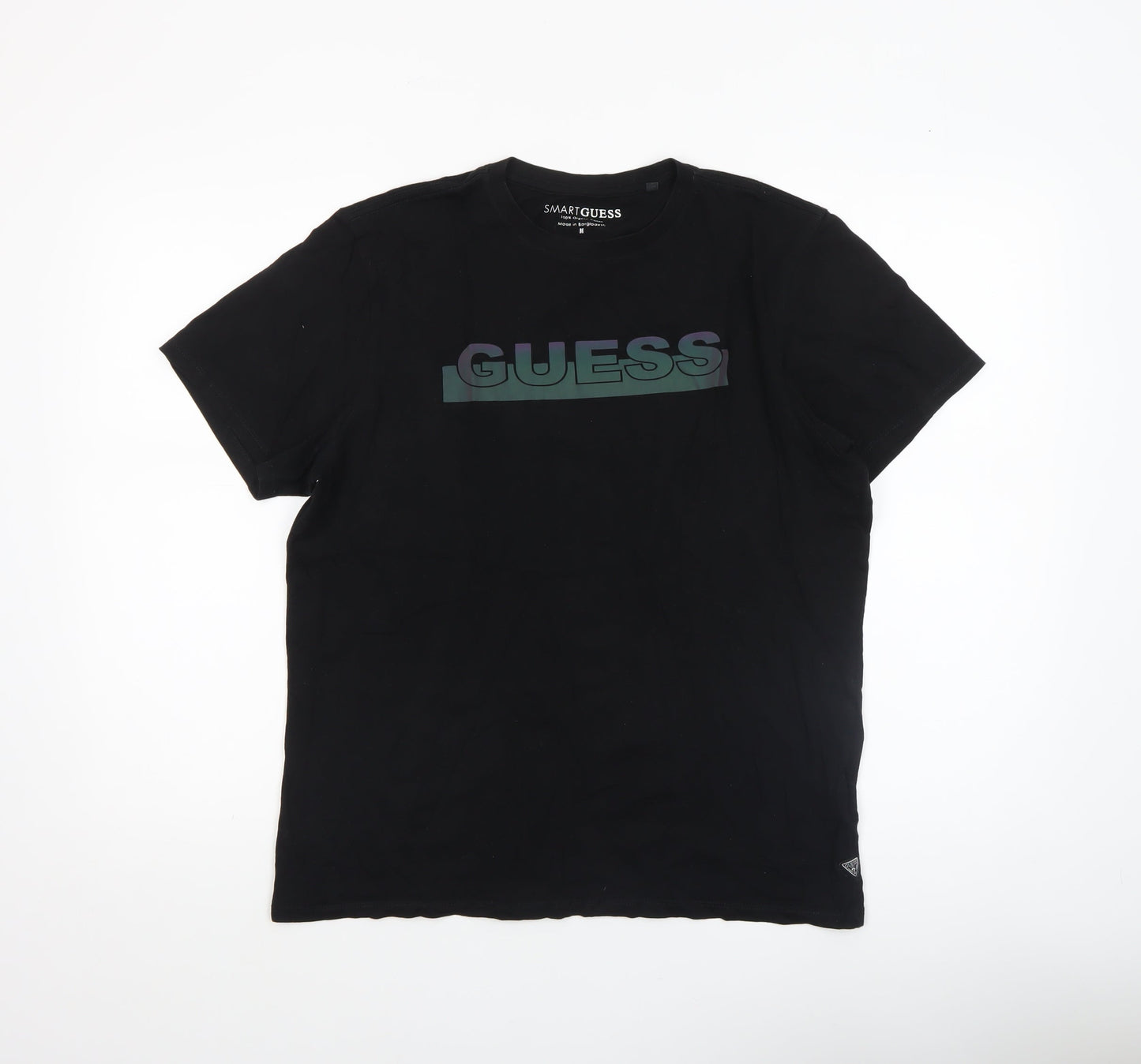 Mens UK Size M GUESS Black  T-Shirt