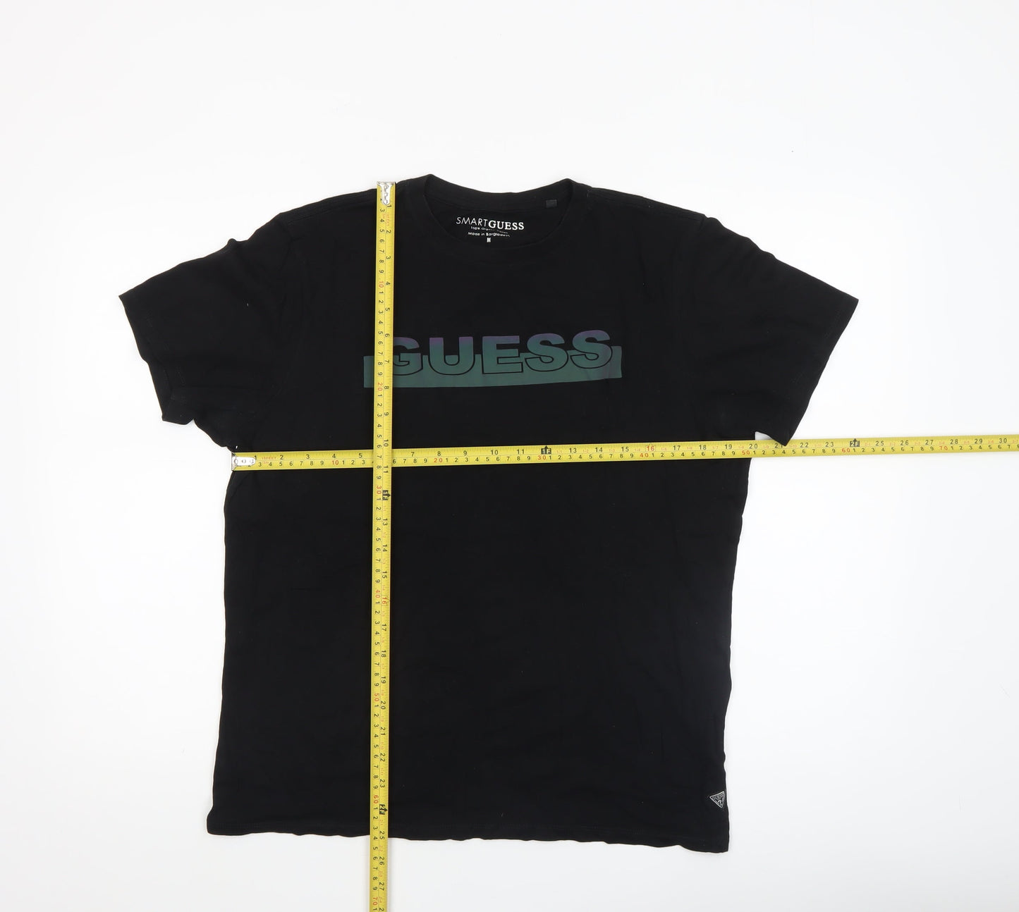 Mens UK Size M GUESS Black  T-Shirt