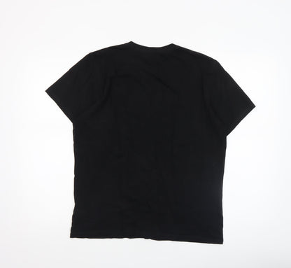 Mens UK Size M GUESS Black  T-Shirt