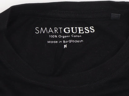 Mens UK Size M GUESS Black  T-Shirt