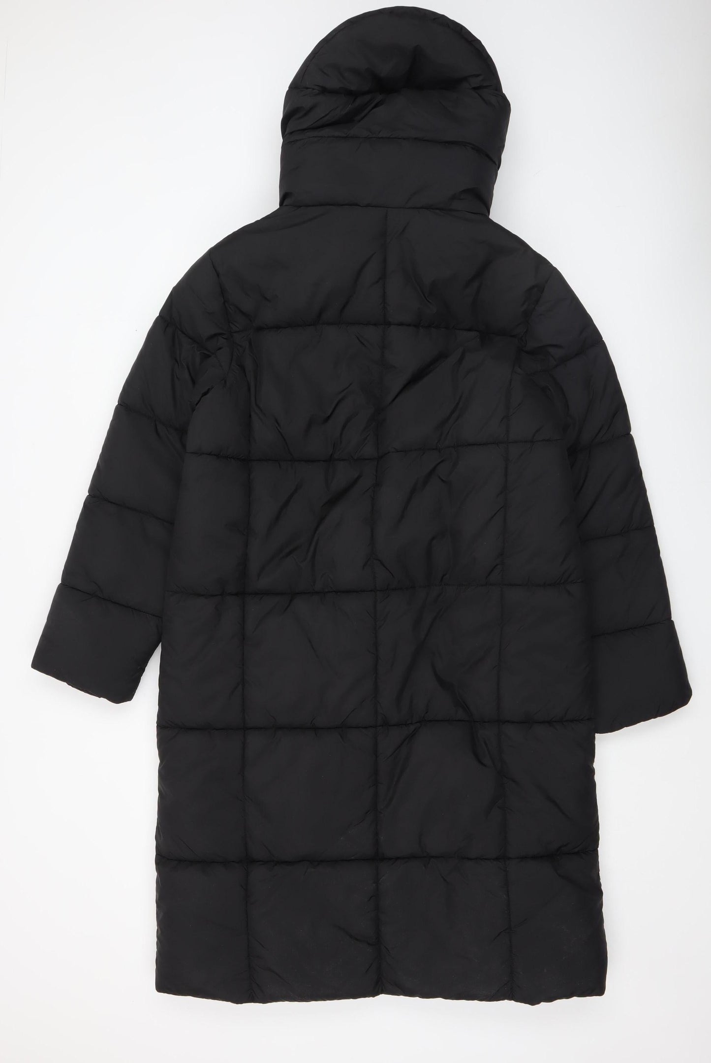 Womens UK Size XS Primark Black Puffer Jacket
