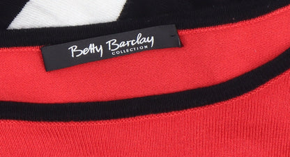 Womens UK Size 10 Betty Barclay Multicoloured Pullover Jumper