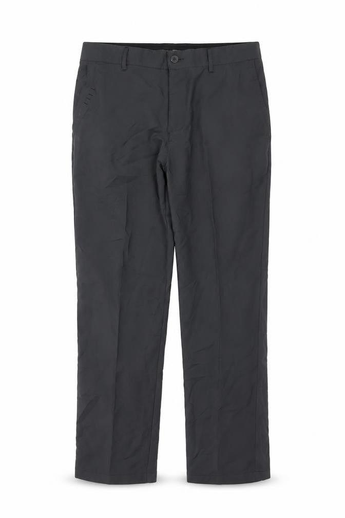 Mens UK Size 3XL Slazenger Regular Fit Chino Black Trousers