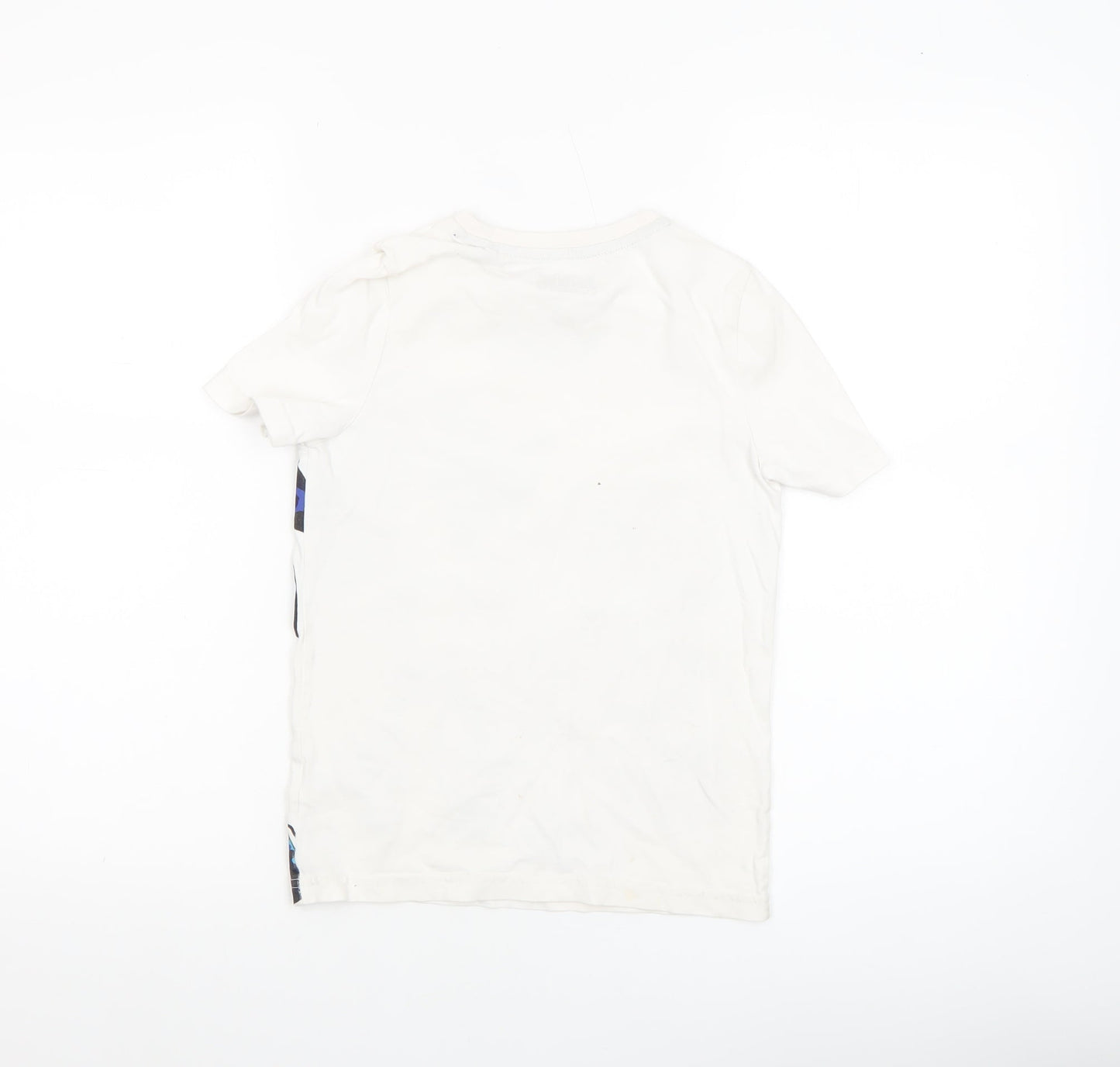 Boys UK Size 7-8 Years Sonic the Hedgehog White Basic T-Shirt