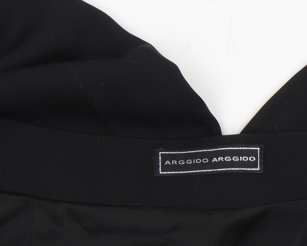 Womens UK Size 18 Arggido Regular Fit Business Casual Formal Party/Cocktail Blac