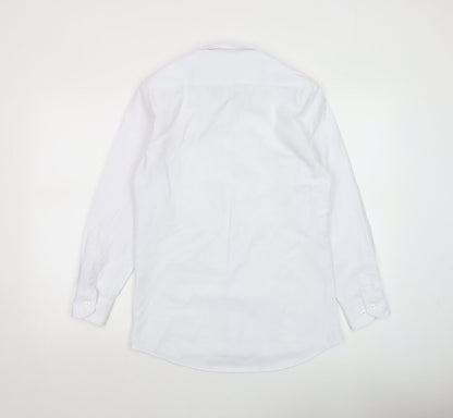 Mens UK Collar Size S Tom Penn Smart White  Dress Shirt