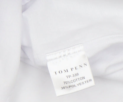 Mens UK Collar Size S Tom Penn Smart White  Dress Shirt