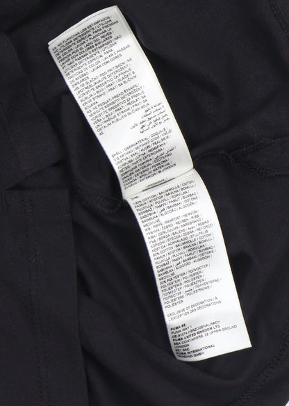 Girls UK Size 9-10 Years PUMA Black Basic T-Shirt