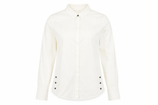Womens UK Size 12 Gerry Weber Ivory Basic Button-Up