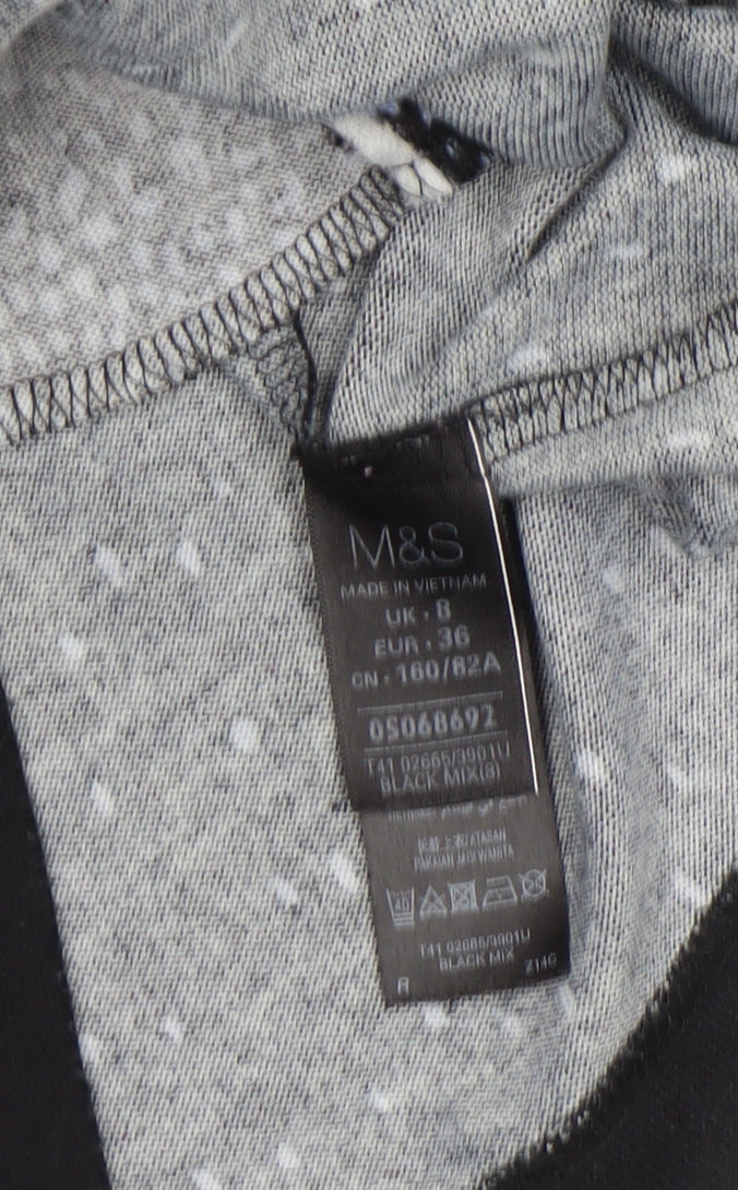 Womens UK Size 8 Marks and Spencer Shift Dress