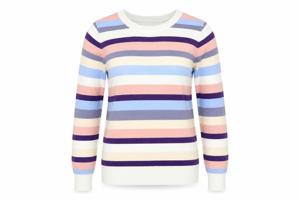 Womens UK Size M Jessica Graaf Multicoloured Pullover Jumper