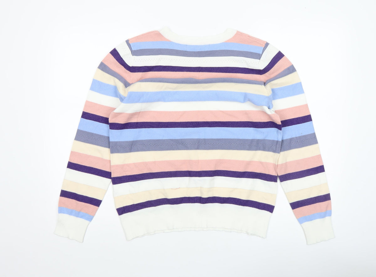 Womens UK Size M Jessica Graaf Multicoloured Pullover Jumper