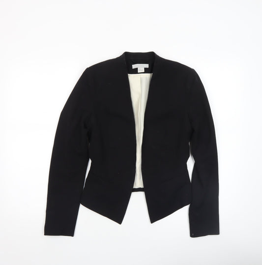 Womens UK Size XS H&M Regular Black Blazer
