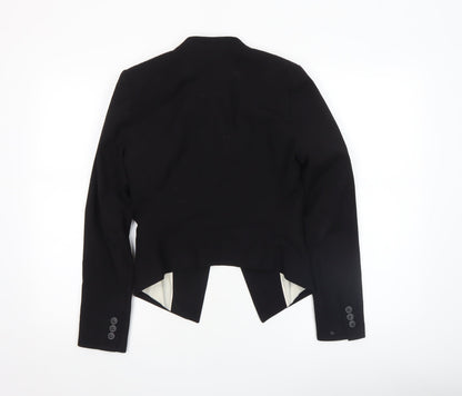 Womens UK Size XS H&M Regular Black Blazer