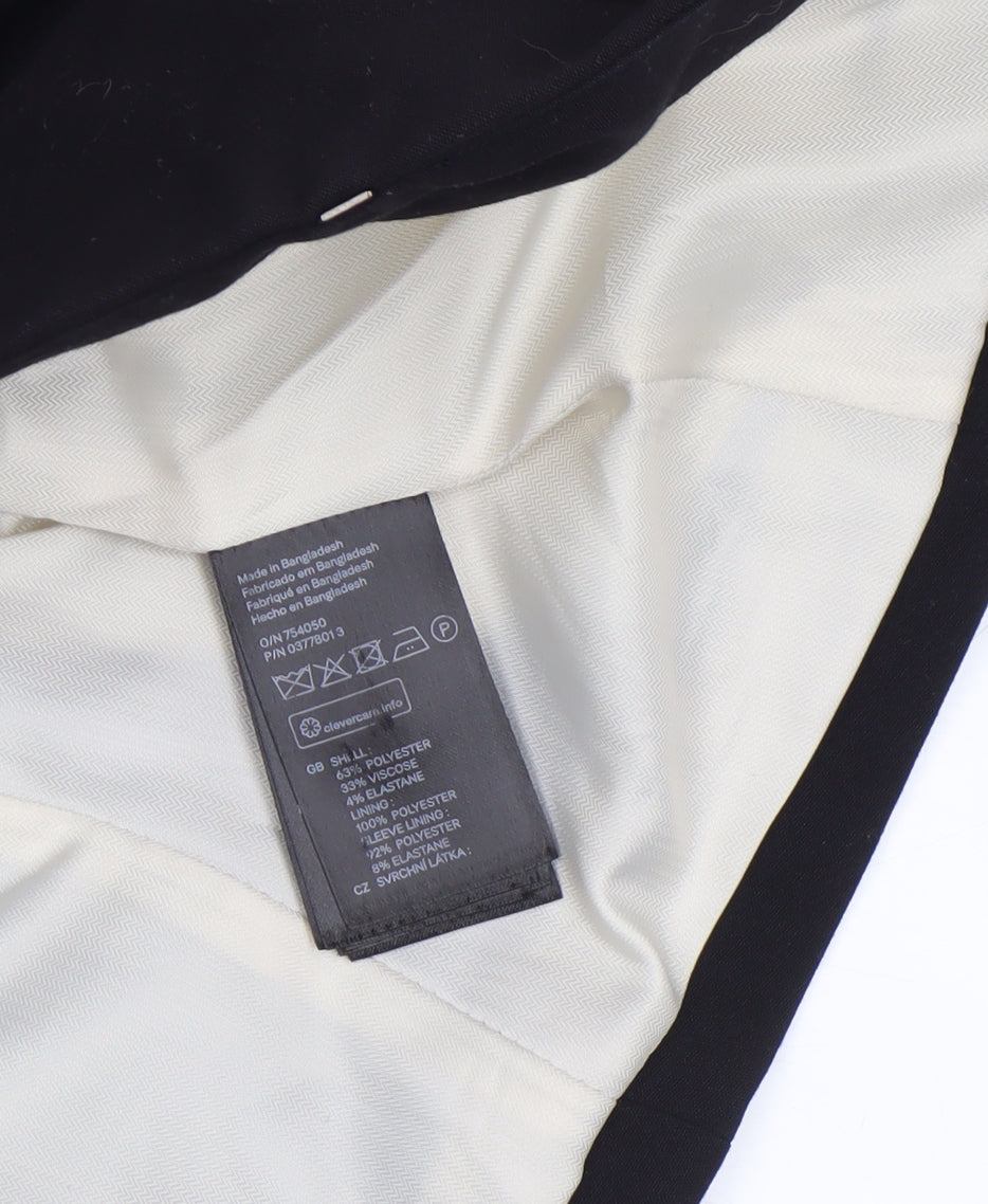 Womens UK Size XS H&M Regular Black Blazer