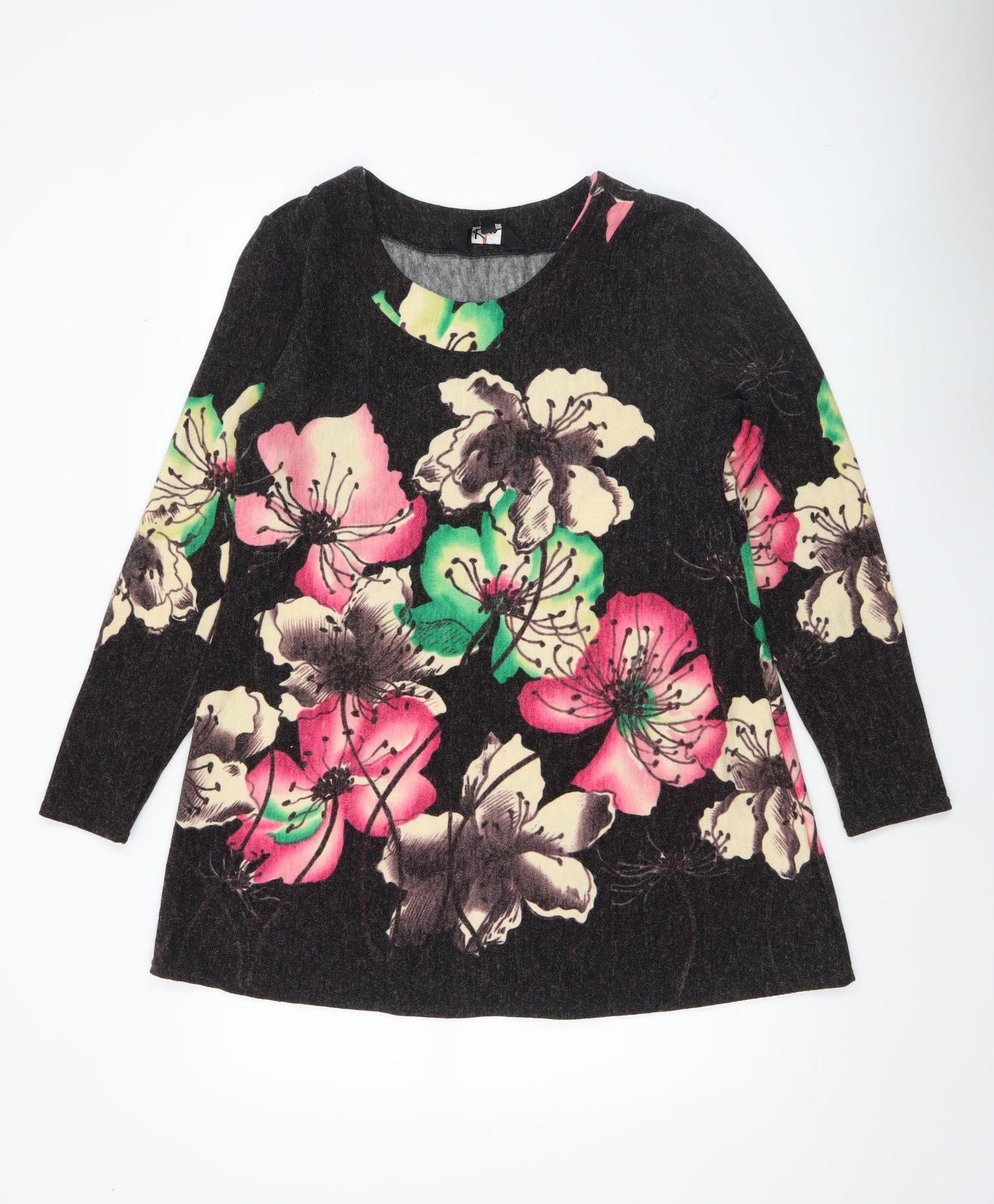 Womens UK Size M Kira Multicoloured Pullover Jumper