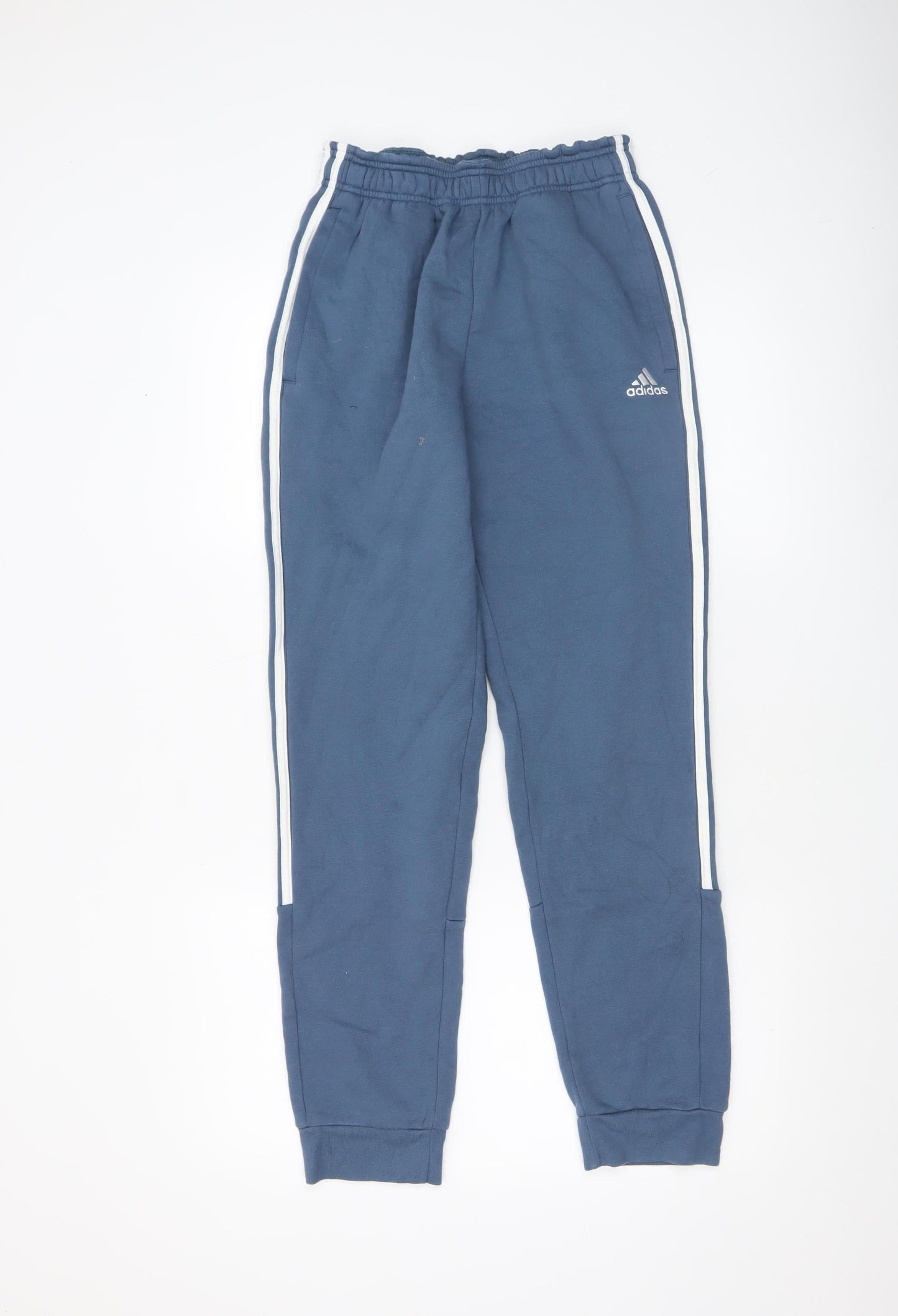 Womens UK Size S adidas Regular Fit Jogger Blue Trousers