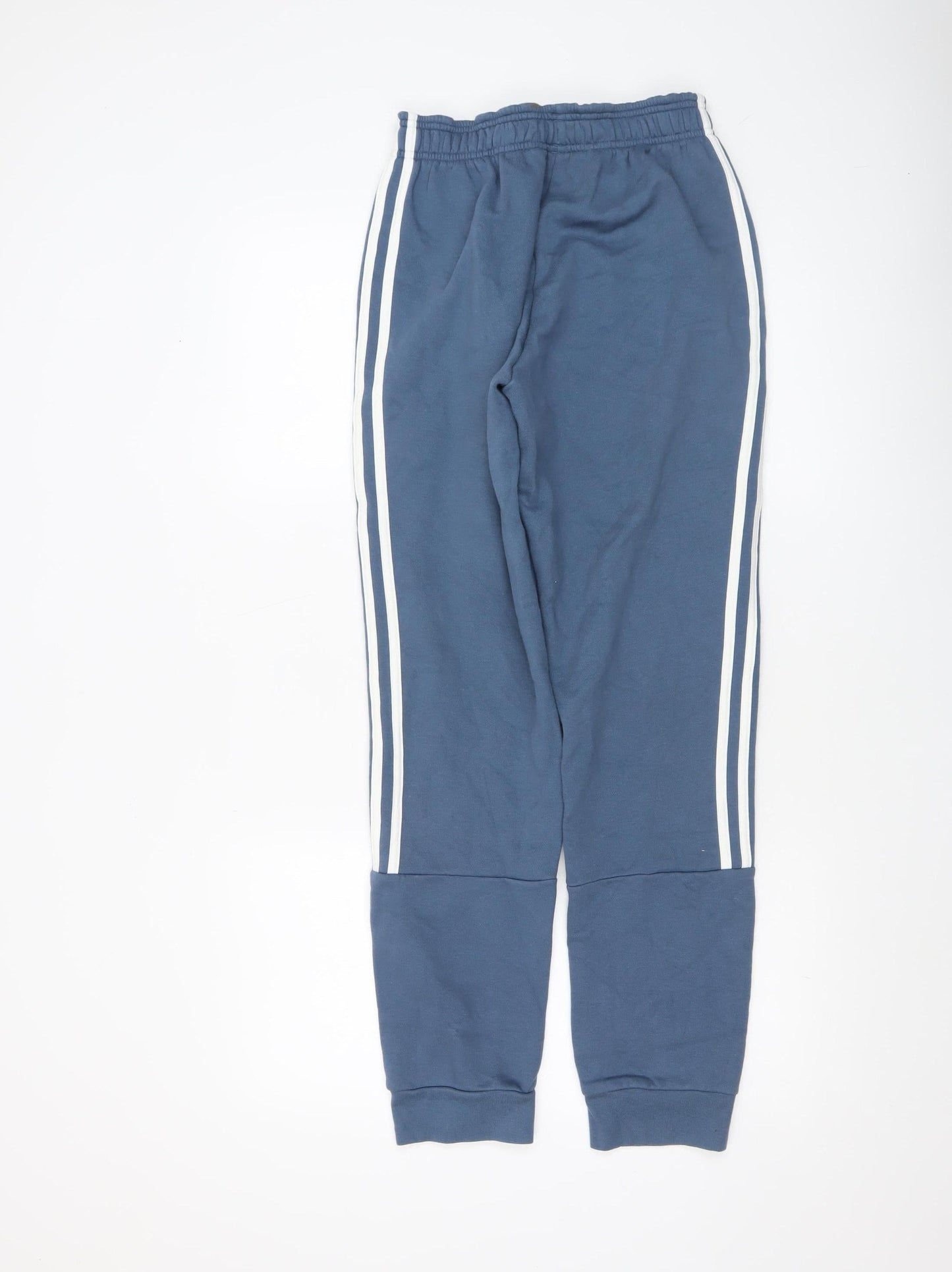 Womens UK Size S adidas Regular Fit Jogger Blue Trousers