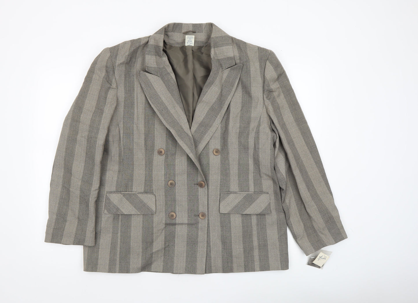 Womens UK Size 20 Amari Regular Brown Blazer