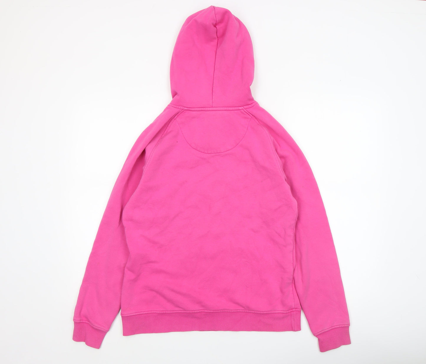 Womens UK Size 12 Canterbury Pink Pullover Hoodie