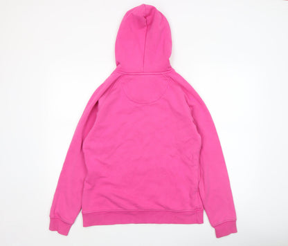 Womens UK Size 12 Canterbury Pink Pullover Hoodie