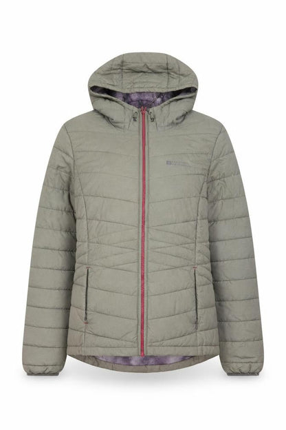 Womens UK Size 10 Mountain Warehouse Green Puffer Jacket