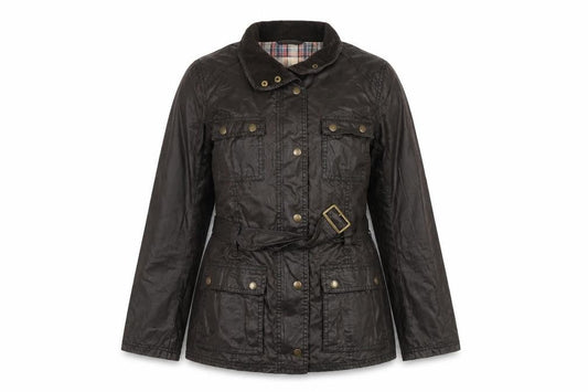 Womens UK Size 10 H&M Brown Field Jacket