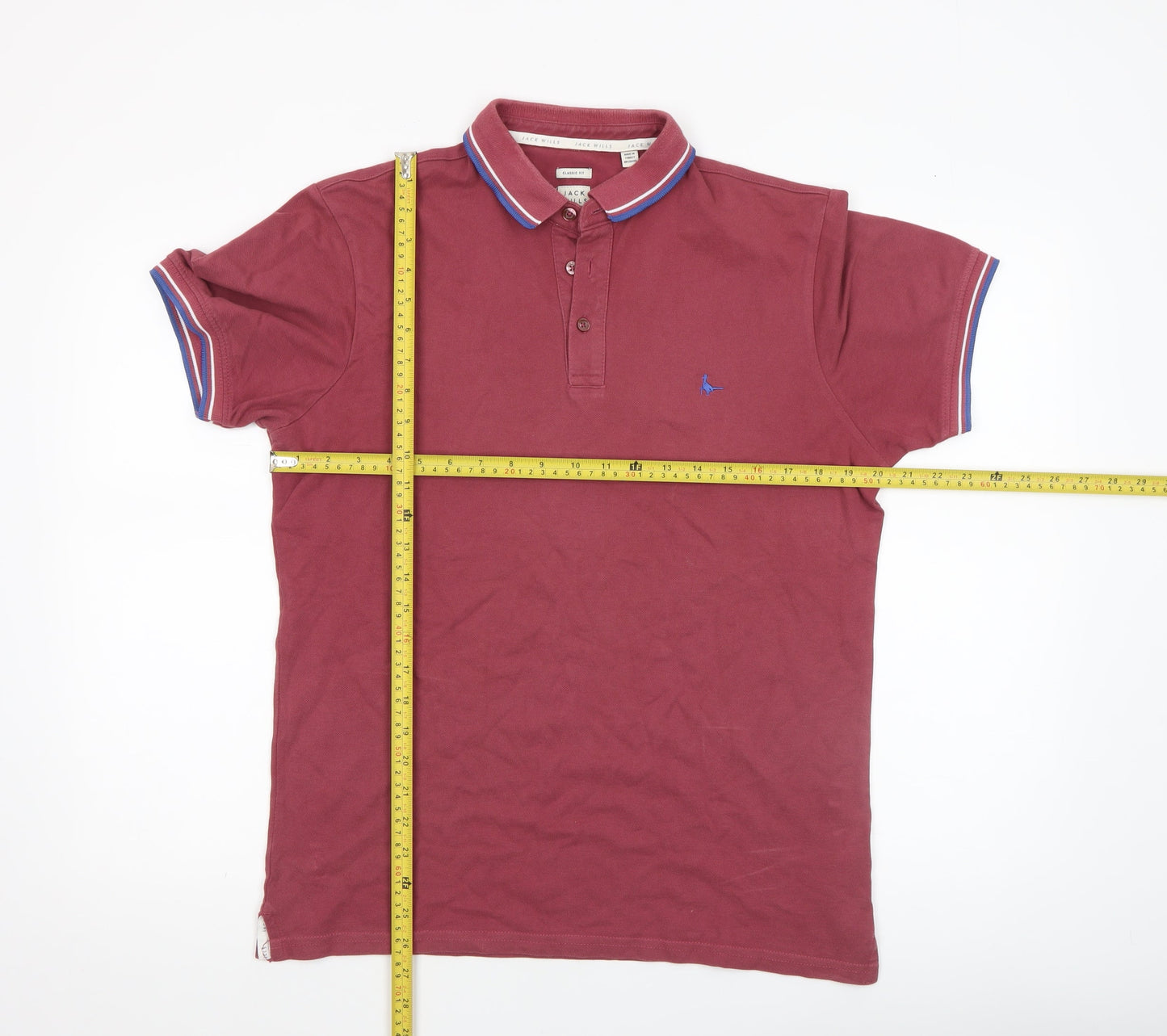 Mens UK Size M Jack Wills 100% Cotton Polo Shirt