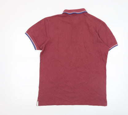 Mens UK Size M Jack Wills 100% Cotton Polo Shirt