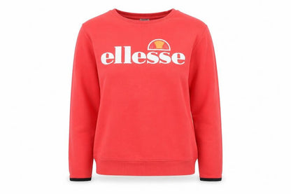 Womens UK Size 6 ellesse Red Pullover Sweatshirt