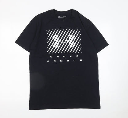 Mens UK Size M Under armour Black  T-Shirt