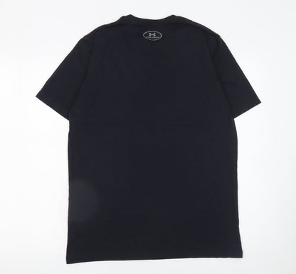 Mens UK Size M Under armour Black  T-Shirt