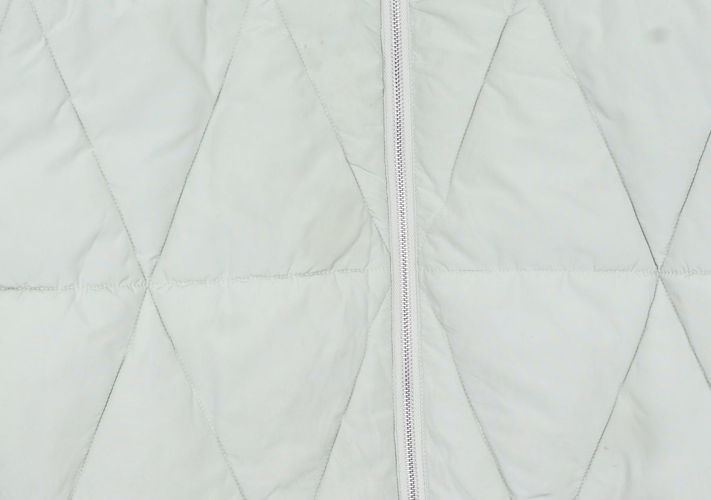 Womens UK Size S STR Green Puffer Jacket