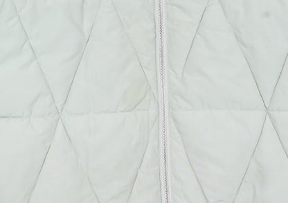 Womens UK Size S STR Green Puffer Jacket