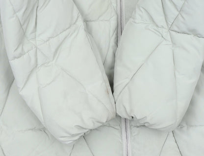 Womens UK Size S STR Green Puffer Jacket