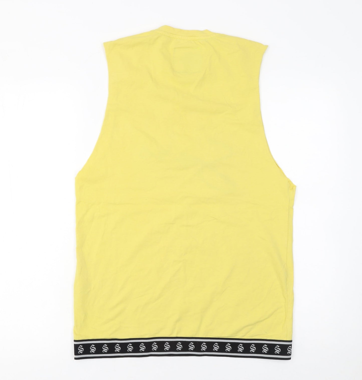 Mens UK Size XS Sinners Attire Yellow  T-Shirt