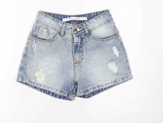 Womens UK Size 10 Maria Violeta Relaxed Fit Boyfriend Shorts