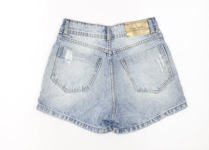 Womens UK Size 10 Maria Violeta Relaxed Fit Boyfriend Shorts