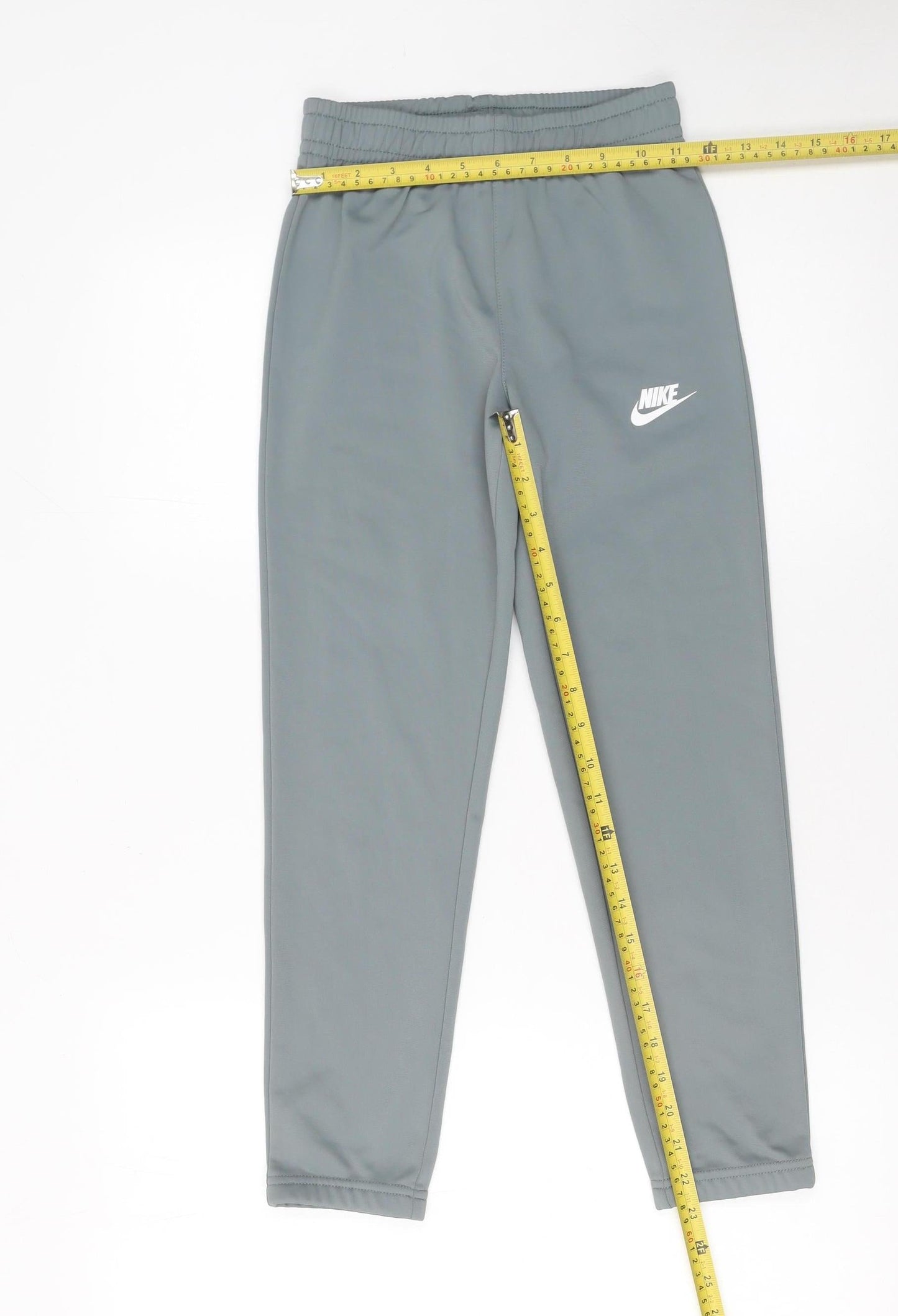Boys UK Size S Nike Regular Fit Jogger Grey Trousers