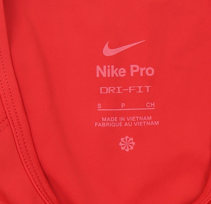 Womens UK Size S Nike Slim Fit Ankle Red Leggings