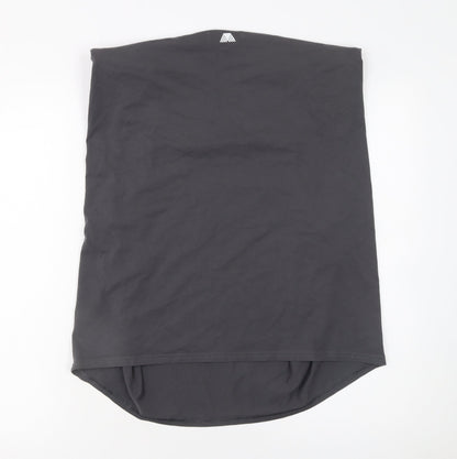 4th & Reckless Womens Black Sleeveless Cotton Basic T-Shirt L