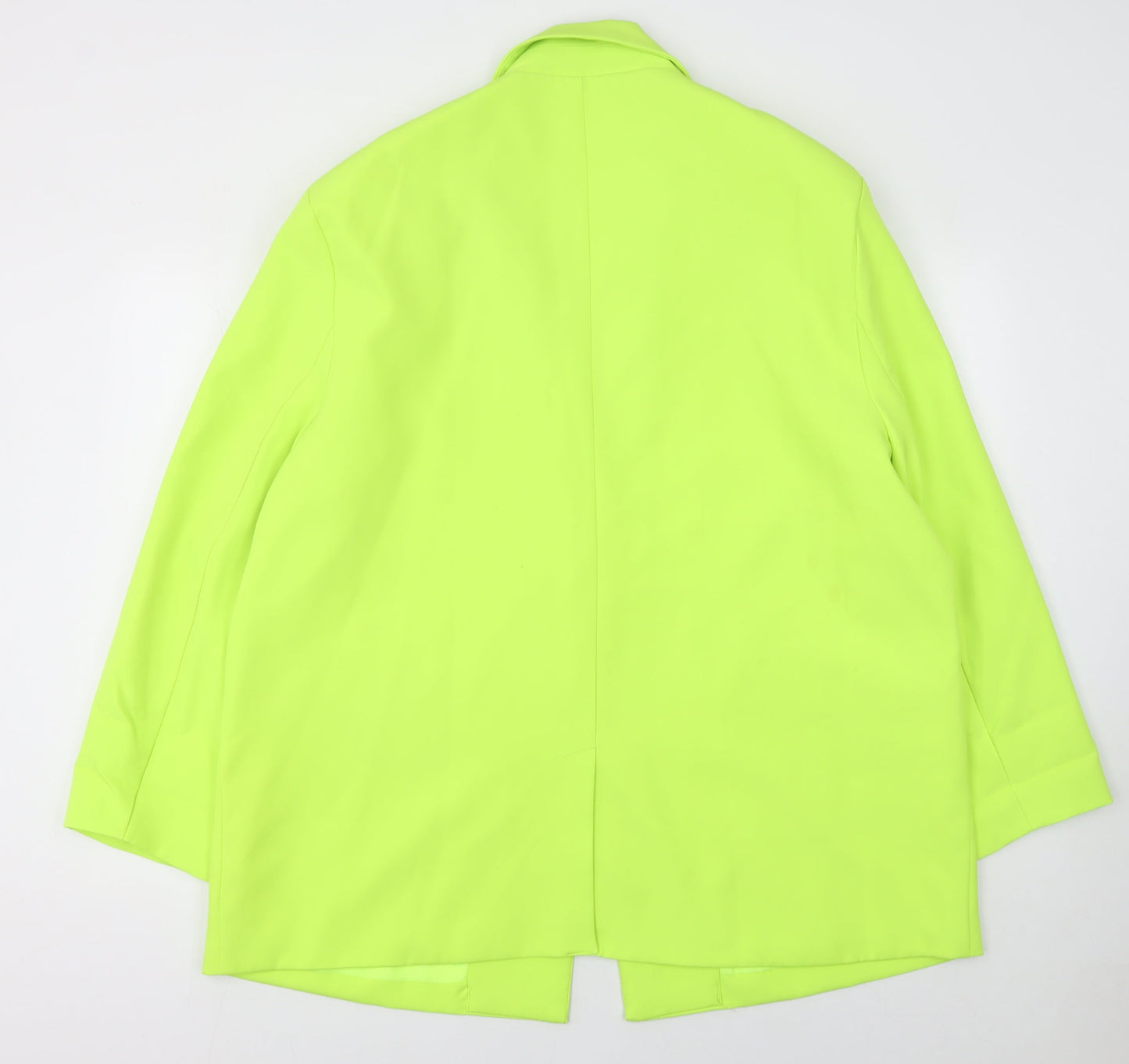 Womens UK Size 18 Missguided Regular Yellow Blazer