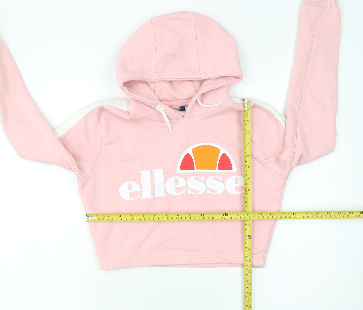 Womens UK Size 6 ellesse Pink Pullover Hoodie