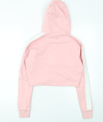 Womens UK Size 6 ellesse Pink Pullover Hoodie
