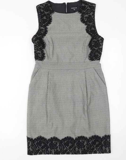 Womens UK Size 12 Warehouse Sheath Dress