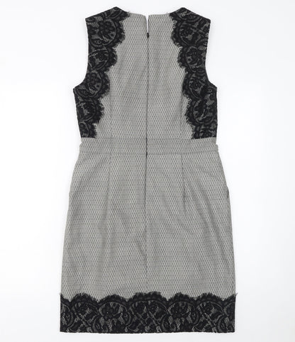 Womens UK Size 12 Warehouse Sheath Dress