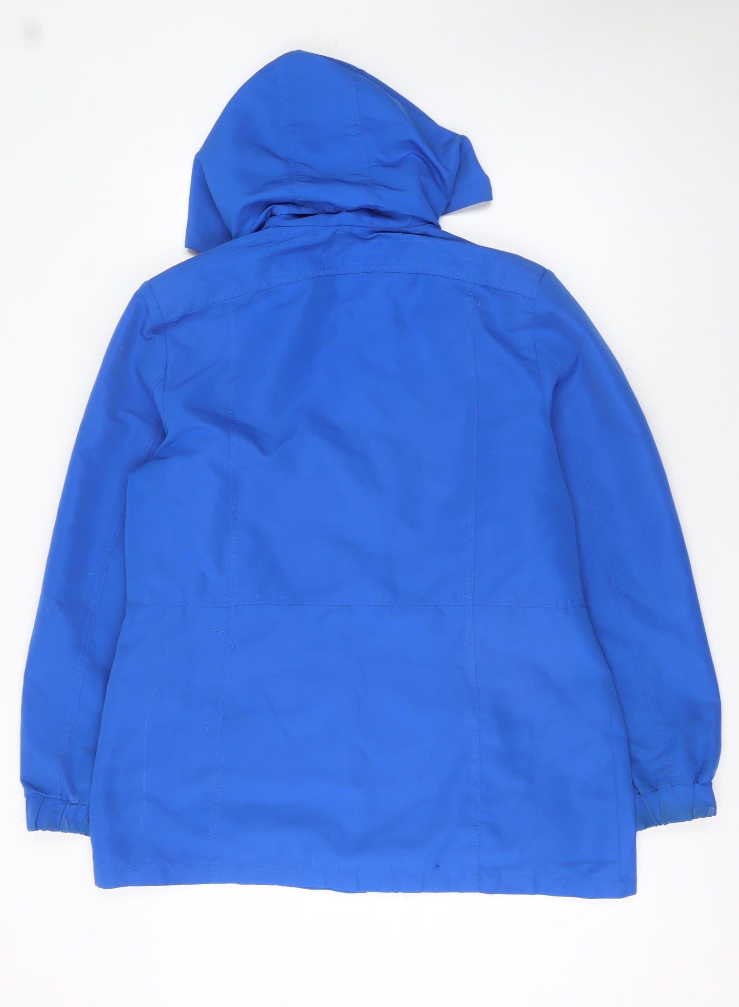 Womens UK Size 14 Betty Kay London Blue Rain Coat