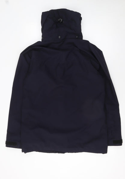 Mens UK Size S Rohan Blue Rain Coat