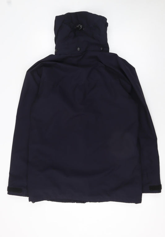Mens UK Size S Rohan Blue Rain Coat